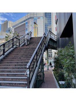 モアエッジ 五反田店(more edge)/アクセス1.JR五反田駅東口へ◎