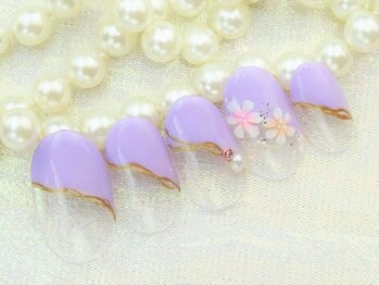 ネイルズガッシュ 蒲田西口店(NAILsGUSH)/＊フラワーフレンチ＊