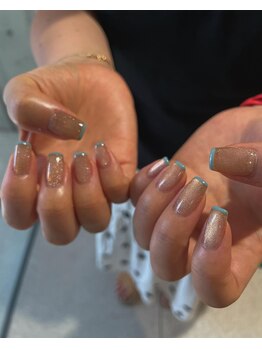 ネイルサロン マーノ(nail salon mano)/マグネットにスキニーフレンチ