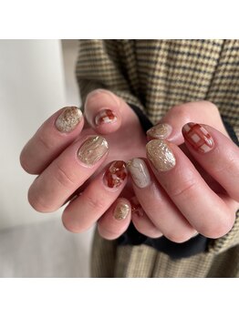 リノ 大阪本町店(lino)/ニュアンスネイル