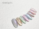 ちゅるん/偏光マグネットネイル
