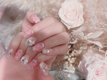 フィオナ 大久保店(Fiona)/ガーリーチェックネイル