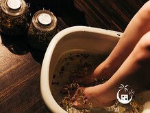 ラストリゾート/香りの良いアロマフットバス♪