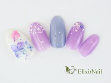 エリクサーネイル 神田(Elixir Nail)/カジュアル / クーポン使用