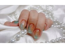シーシー ネイル アンド アイラッシュ(CeCe Nail&eyelash)/透明感　ネイル