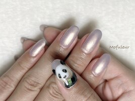 手描きアート・パンダ