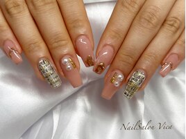 ツイードネイル♪