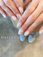 ネイルズキュー(NAILS CUE)/シンプルニュアンスデザイン