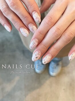 ネイルズキュー(NAILS CUE)/シンプルニュアンスデザイン
