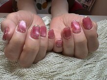 ネイルサロン シェリ(NAIL SALON Cheri)の雰囲気（enoi新作のマカロンマグにmeloの囲みネイル）