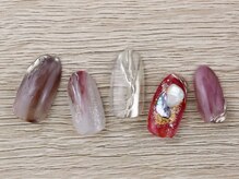 ネイルサロンアンドスクール ミュー(Nail Salon & school mieux)/ニュアンスネイル☆