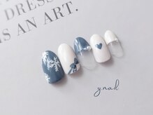 ワイネイル(Y.nail)/ホワイトな恋人風