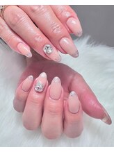 ブリスト(BRIST)/シルバーラメ/クリアネイル