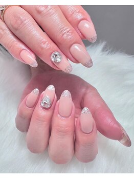 ブリスト(BRIST)/シルバーラメ/クリアネイル