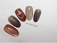 サカスネイル(sacasu.nail)/シンプルコース/バレンタイン