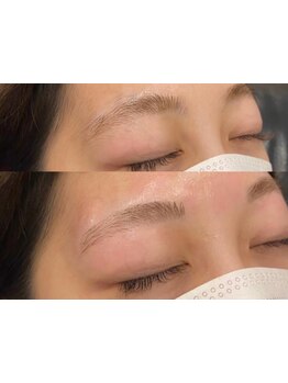 アイブロウメニューがあるサロン