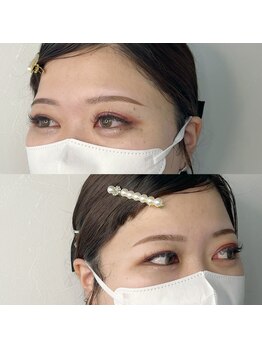 ドルフィン サロン(DOLPHIN salon)/平行アーチ　眉毛ワックス　