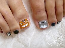 人気のキャラネイルはLINEにてお問い合わせください☆