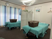 癒しの風の雰囲気（施術室の雰囲気♪）