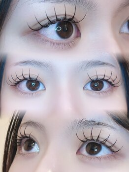 カリナ モナネイル 難波店(CARINA × monanail)の写真/理想の目元を再現◎パリジェンヌ・フラットラッシュ・最新技術&Healthyまで豊富なメニューをご用意♪