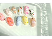 爪ソウシャイン(爪 SO SHINE)/春フラワーサンプル☆