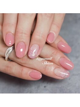 たゆ ネイル(たゆnail)/パラジェルピンクネイル