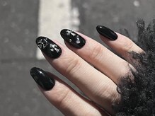 アイネイルズ 三宮店(I nails)/ブラッククロム￥6880