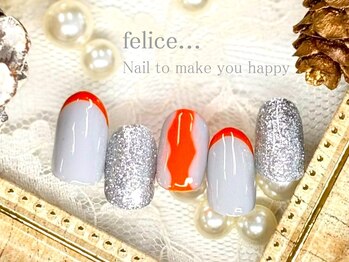 ネイルサロン フェリーチェ(felice)/【定額ネイル】¥7480