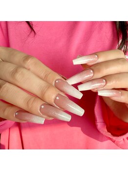 モア ネイル(more nail)/10本長さだし+グラデーション