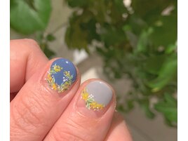 ミモザネイル。