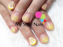 マイ スタイル ネイルズ(My Style Nails)/ラメグラデーションジェル