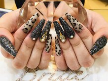 エスフィーネイルサロン ブリーユ(Esfy nailsalon Brille)/ヒョウ柄ネイル
