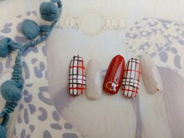 チェックネイル