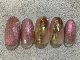 オーロラニュアンスネイル