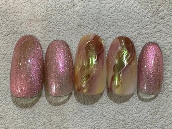 レイネイル 岐阜茜部店(RAY NAIL)/オーロラニュアンスネイル