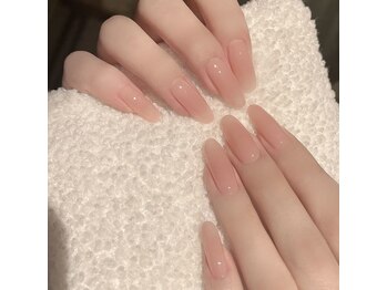 クイーンズビューティーサロン 新宿本店(Queen's beauty salon)/チップ長さ出し10本+ワンカラ