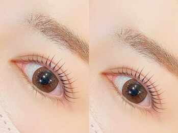 アリエス(ARIES)の写真/【まつげパーマ初回6,600円】柔らかい雰囲気の自然な目元に♪自然な仕上がりで、大人女性の上品な目元に★