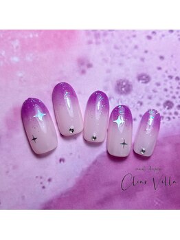 ネイルサロンクリアヴィラ(nail salon clear villa)/Y2Kネイルコース¥10990