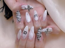 ネイルプリンセス(Nail Princess)/マーブルネイル