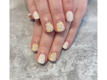 トアネイル(TOA.nail)/ミモザネイル