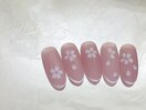 桜ネイルor春ネイル