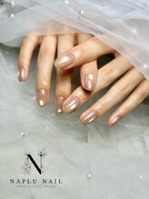ナプラネイル(Naplu nail)/シンプル　マグネットワンカラー