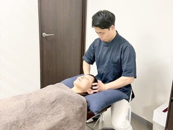 ボディマネジメント整体院 吉祥寺/施術風景/ヘッドスパ/吉祥寺