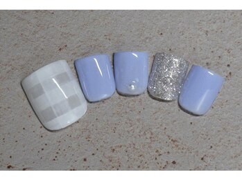 プリッシュ 銀座1丁目店(prish)/7000円　フットネイル