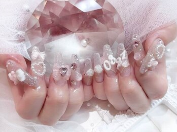 キラキラ☆生誕ネイル スカルプ