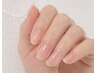 ハンドケア＋【パラジェルクリア仕上げ】艶消可/ラメTOP変更可/二枚爪対策に