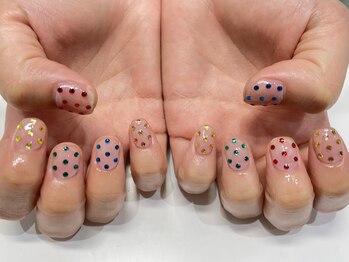 クォーターリゾートネイル(QUARTER RESORT nail)/韓国風ネイル☆