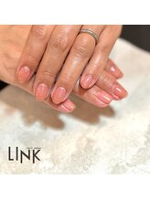 リンク(LINK)/透け感ワンカラー