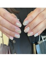 イル(iLL)/ぷっくり夏っぽ透け感nail