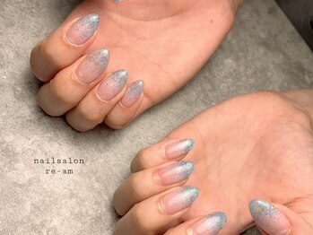 レアム(re-am)/定額ネイル/ニュアンスネイル